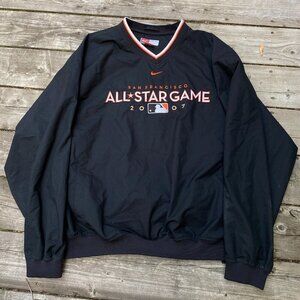 2007 Nike San Francisco MLB All Star Game Jersey Sweater Crewneck Centre Swoosh